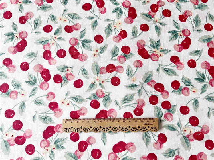 160x50cm Floral Rabbit Cotton Twill Printed Fabric Bedding Handmade Finish Curtain and Tablecloth Cloth