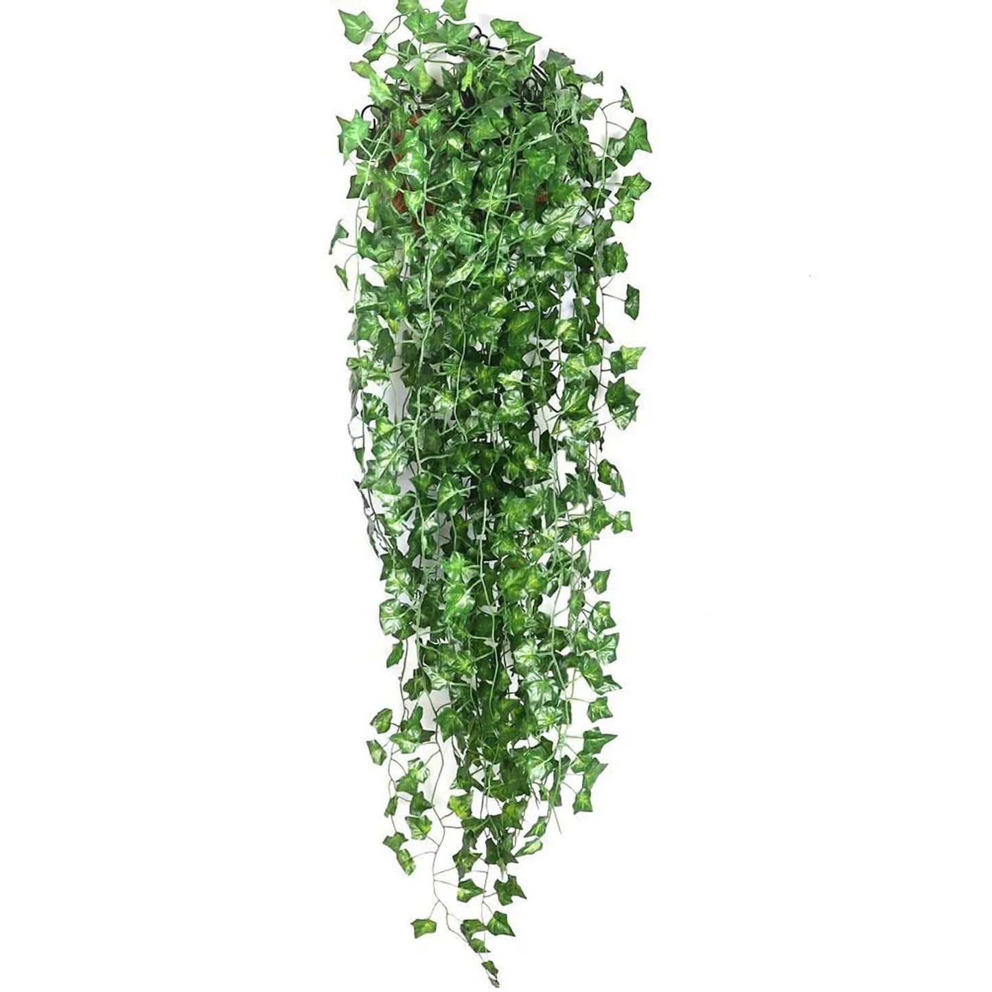 12PC Strands Artificial Lvy Leaf Vine Garland Fake Foliage Hanging Plants Garland Hanging Ornaments Front Door Wall Decorations