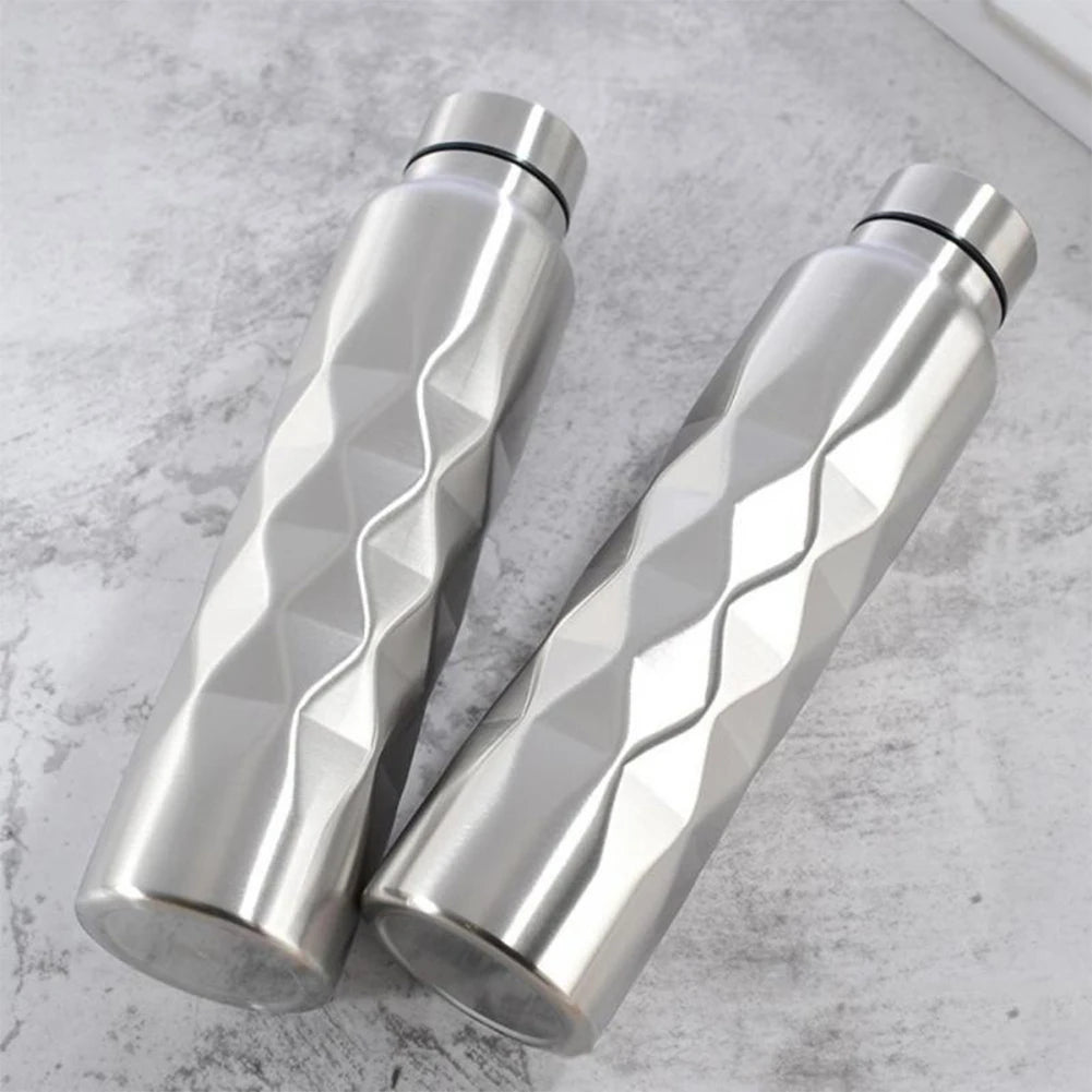 1000ml Stainless Steel Large Capacity Water Sport Bottle Single-wall Sport Water Leak-Proof Sports Flask for Fitness Gym Camping