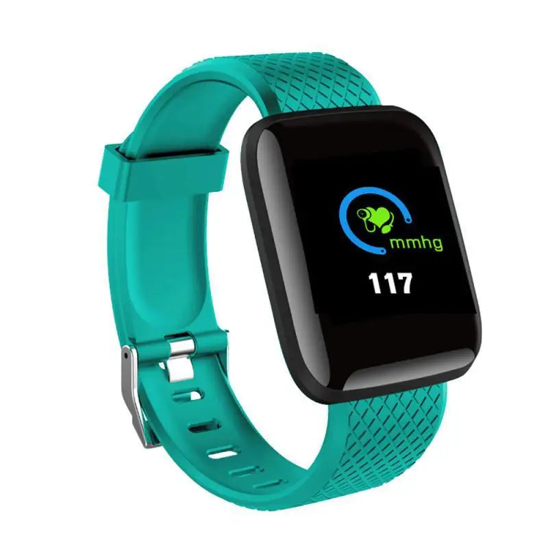 116 Plus Smart Watch For Men Women Bluetooth Sports Watch Heart Rate Monitor Blood Pressure Smart Bracelet for Android IOS D20