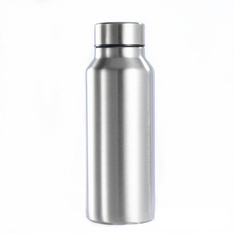 1000ml Stainless Steel Large Capacity Water Sport Bottle Single-wall Sport Water Leak-Proof Sports Flask for Fitness Gym Camping