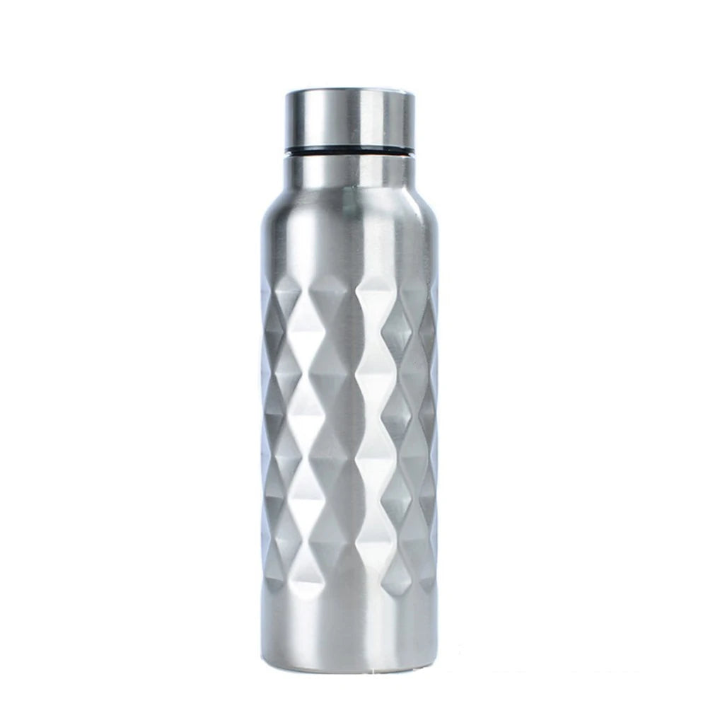 1000ml Stainless Steel Large Capacity Water Sport Bottle Single-wall Sport Water Leak-Proof Sports Flask for Fitness Gym Camping